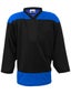 K1 2100 Player Hockey Jersey Black & Royal Sr XL